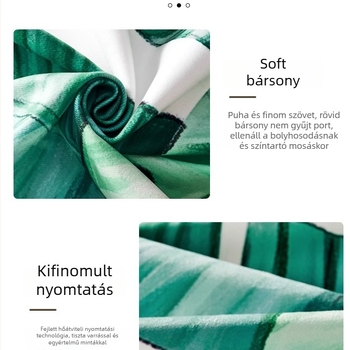 Óvodai hátteretapéta etnikus tie-dye stílusban, 100% pamut