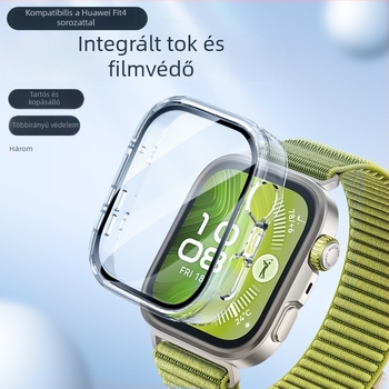 PC védőtok Huawei Fit3/Fit4/Fit4 Pro-hoz integrált filmvédő résszel, 20 g, Binghong