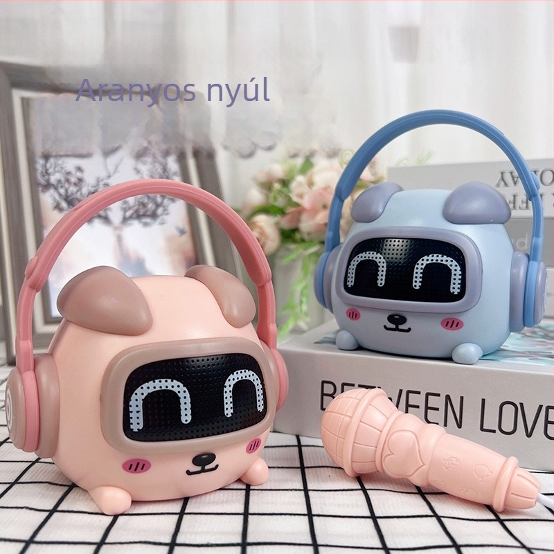 Gyermekek intelligens korai oktatási mesemondó gép — Bluetooth, távirányító, újratölthető, zenelejátszás; műanyag test; 0–3 éveseknek