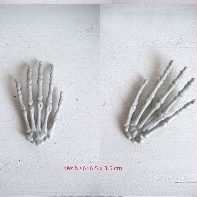 Holy Journey Halloween szcenikai dekoráció — műanyag injektált formázású csontváz kéz, kísértetházhoz és helyszíni rendezéshez
