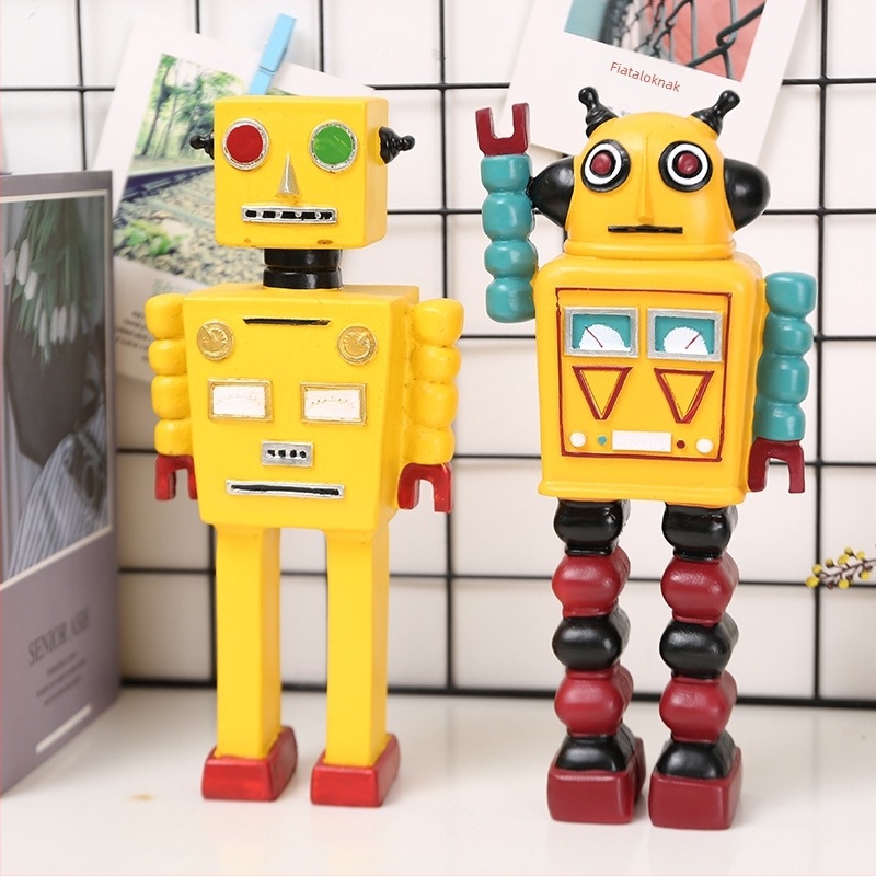 Házi dekorációs figura retro stílusban, Master Gu, szintetikus gyanta, kategória Cartoon, karton csomagolás