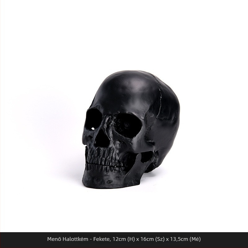 Gyanta koponya fej prop Halloween dekorációhoz – Top rhyme, stílus 31755