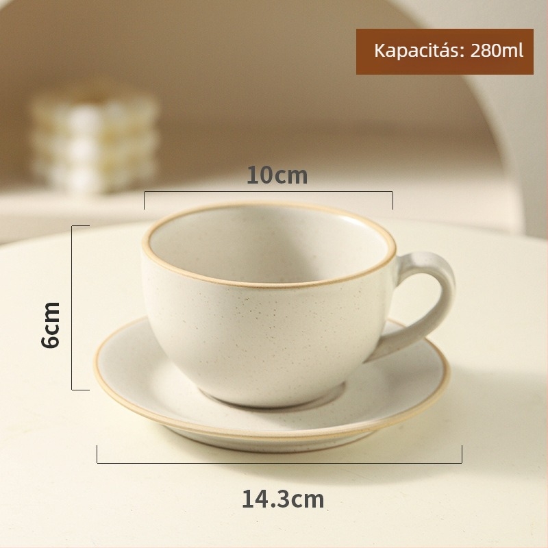 Espresso csésze szett - Nordic stílus, Nyomtatott logó, Egyszerű stílus, Egyszeres csomagolás, 2021 nyarán bemutatva