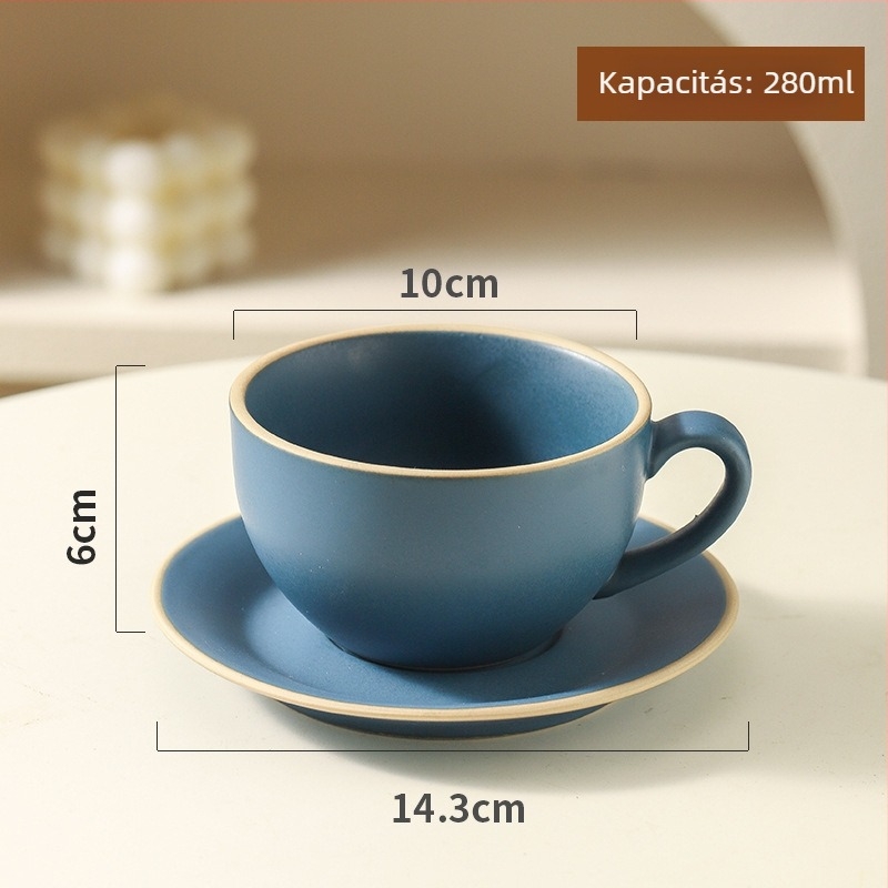 Espresso csésze szett - Nordic stílus, Nyomtatott logó, Egyszerű stílus, Egyszeres csomagolás, 2021 nyarán bemutatva