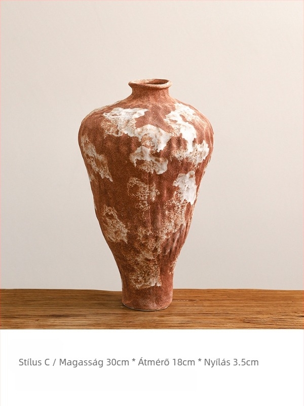 Váza - kerámia, Haoyang, modern minimalista stílus