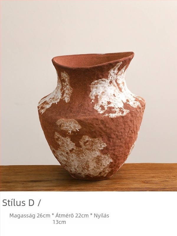 Váza - kerámia, Haoyang, modern minimalista stílus