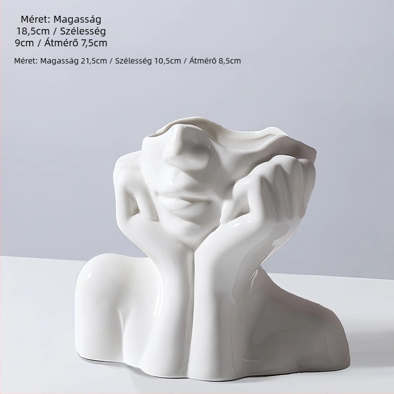 Porcelán váz, márka With the mountain