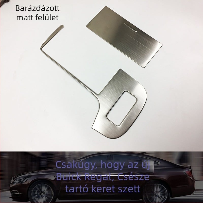 Fém középkonzol vízcsés díszítő borítása Buick Regal 2016-2022; Márka Just Right; Termékkód Lacrosse water cup trim