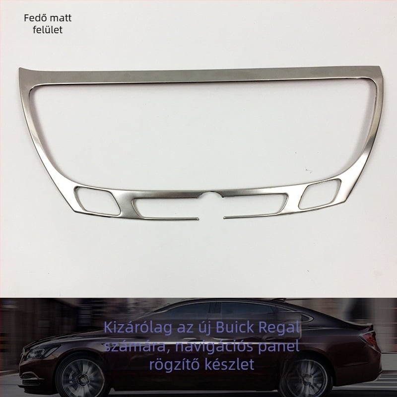 Fém középkonzol vízcsés díszítő borítása Buick Regal 2016-2022; Márka Just Right; Termékkód Lacrosse water cup trim