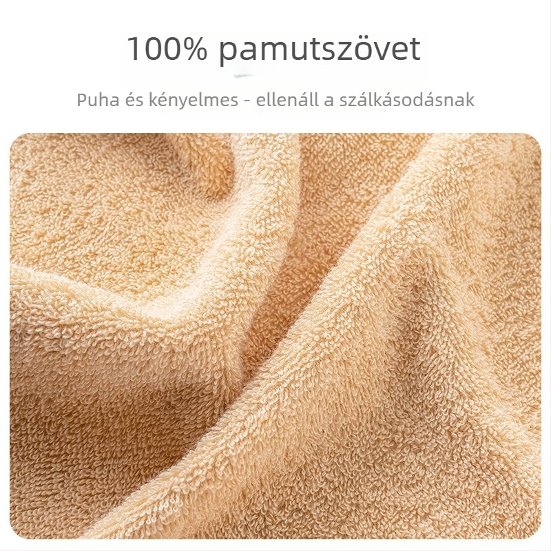 Fürdőlepedő – pamut, AB szál, 40 g, nedvszívás 5–10 mp, spirál szál gyártási folyamat