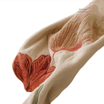 Párnahuzat – Selyem virágos anyag, 2 db, testreszabás nélkül