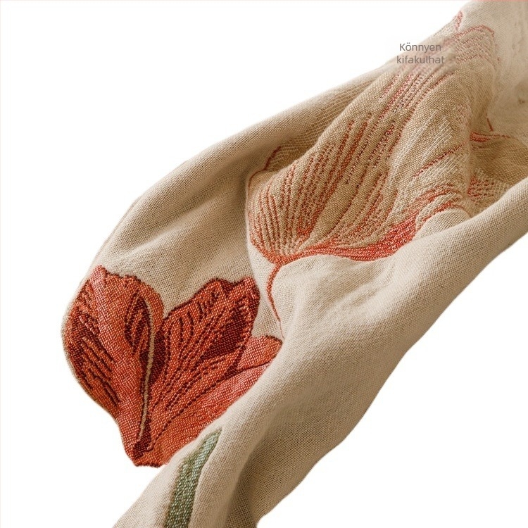 Párnahuzat – Selyem virágos anyag, 2 db, testreszabás nélkül