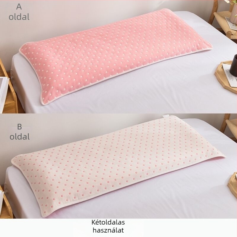 Duplaméretű párnahuzat, hosszú géz-pamut, 1.2–1.5 m
