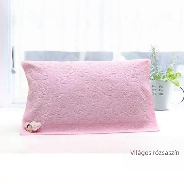 100% pamut jacquard párnatörölköző kollégiumok és szállodák számára – fehér, kék, zöld