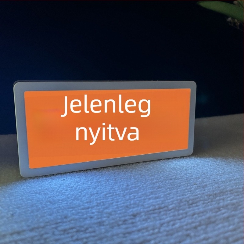 Geometriai alakú USB-s éjjellámpa akril árnyékkal, kapcsoló gombbal, ≤36V