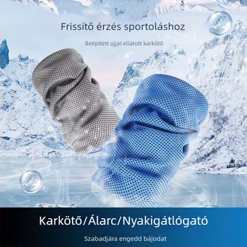 Sport csukló törölköző - poliészter, gyorsan száradó, izzadságfelvétel, hűsítő törölköző, nyomtatott logóval