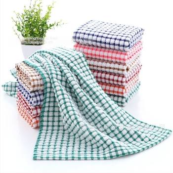 Pamut konyhai törölköző, 75 g, egyszálú fonal, jacquard szövés