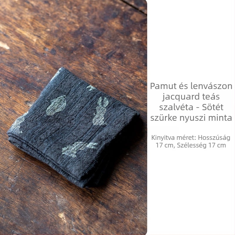 Tea törölköző - Yishengtang, Pamut és len, Japán stílus, Dehua eredet, Tálcás csomagolás (Japán stílus • Pamut és len • Dehua eredet • Tálcás csomagolás)