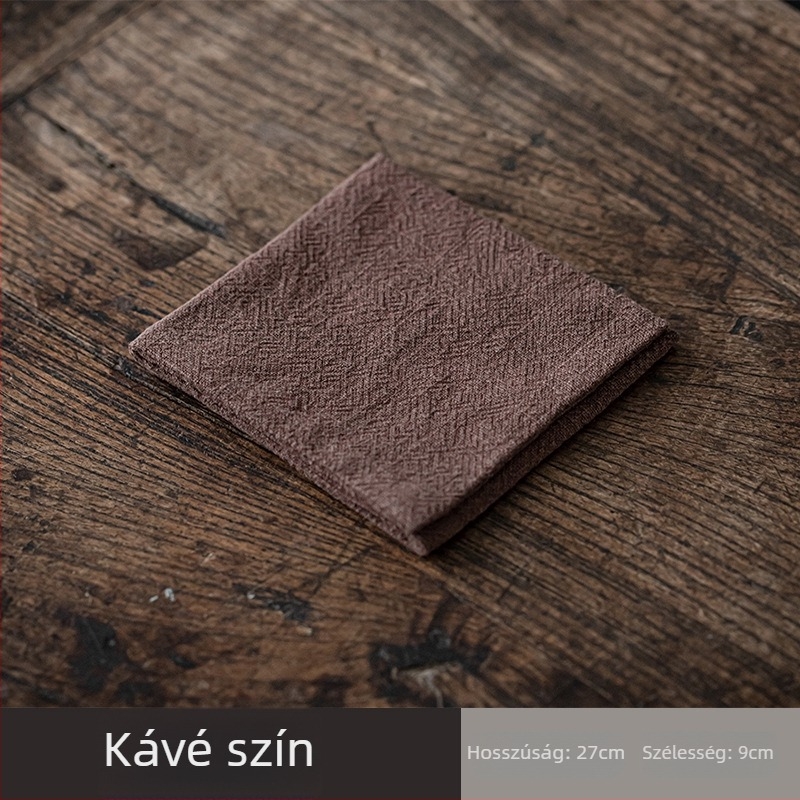 Peryitang Zen Ramie Teászalvéta és Teásasztal Mat, Nedvszívó Szövet, Modern Minimalista Stílus, Eredet Fuzhou