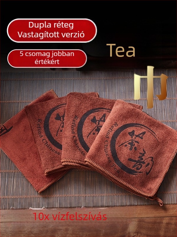 Teás törölköző, 100% pamut, tisztító szépség törölköző