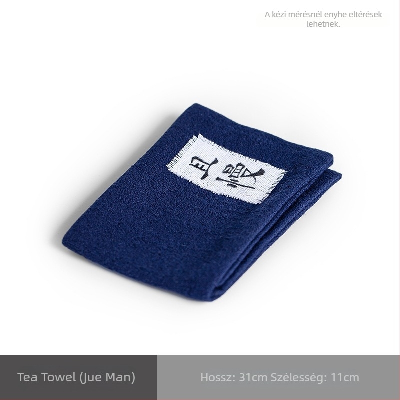 Zen teaceremóniára való törölköző – 100% pamut, gyors nedvszívás 0–5 s, 25 g, testreszabható, logónyomás