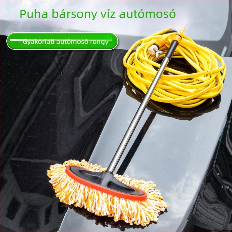 Mikroszálas autómosó mop, Jun Chang márka, testreszabás elérhető