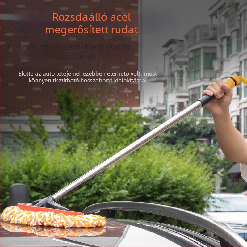 Mikroszálas autómosó mop, Jun Chang márka, testreszabás elérhető