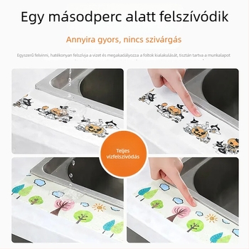 Téli ablaknedvszívó ragasztók – Üveg vízálló matricák, vastagított kivitel a vízfolyás megelőzéséért az ablakkal szemközti párkányon, nappaliban
