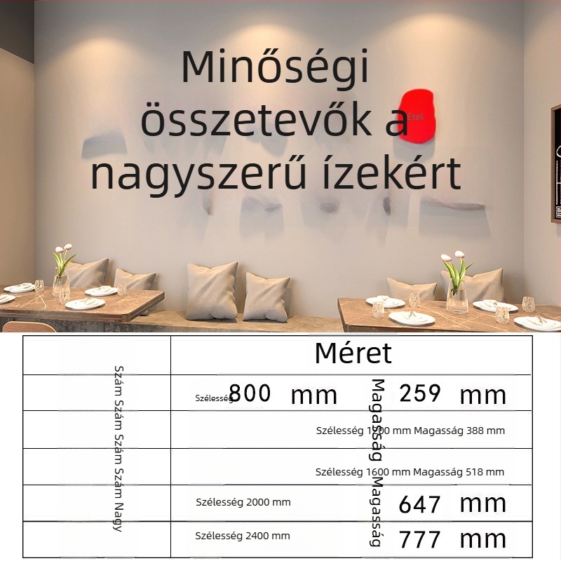 Fali matrica - akril, vízálló, modern minimalista, háromdimenziós dizájn; mintázat 10122, kód 256, nappalihoz