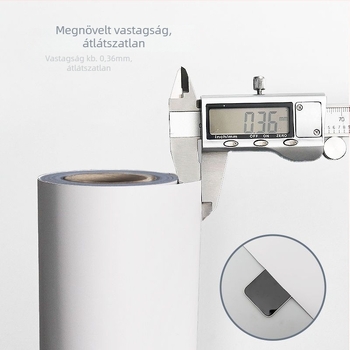 Kiváló minőségű szekrénymatricák gardrób ajtóihoz, nedvességálló öntapadós színváltó fólia, fehér tapéta