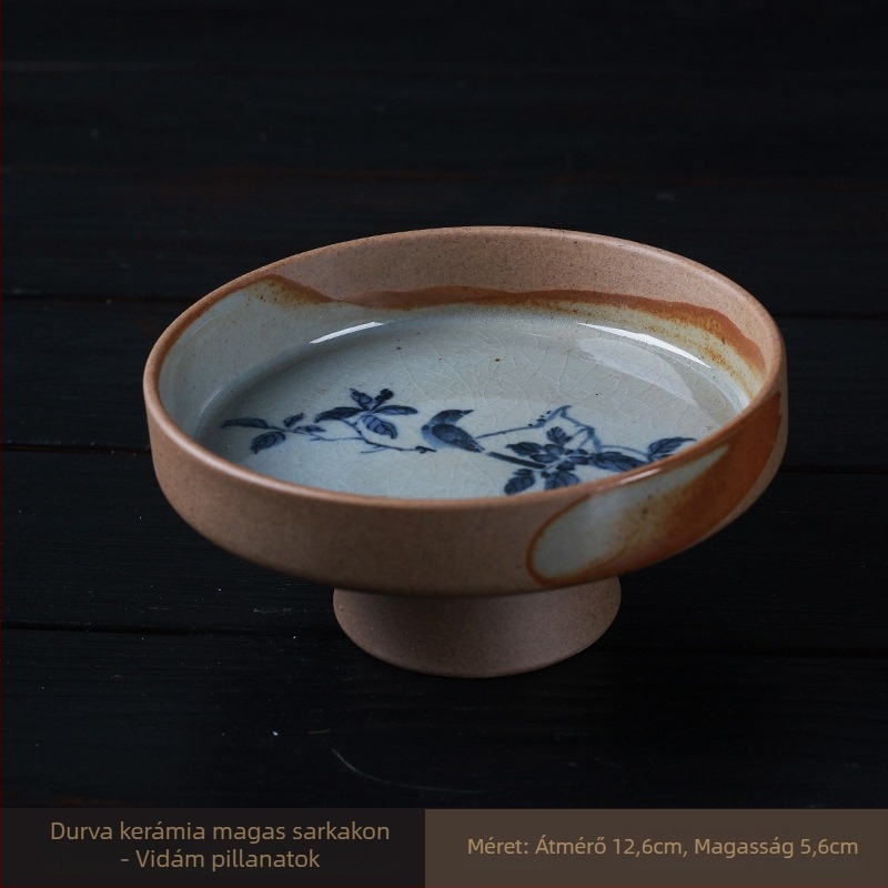 Dai Xian porcelán gyümölcstál, modern minimalist stílus, szeptember 2023-ban bemutatva.
