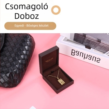 Textil ékszerdoboz gyűrűk csomagolásához, testreszabott, Yuxiang márka