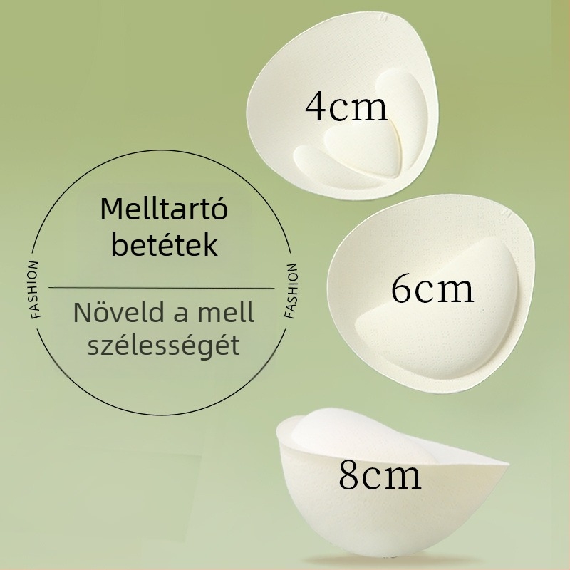 Melltartóbetétek Youzi mengni — pamut, tömörített, funkciók: összegyűjtés, lélegző, növelés