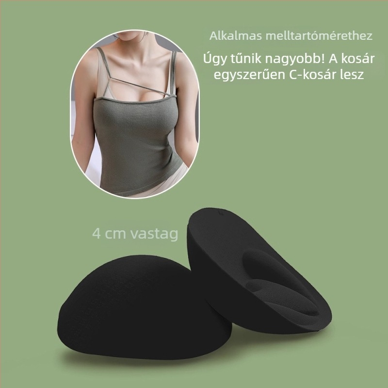Melltartóbetétek Youzi mengni — pamut, tömörített, funkciók: összegyűjtés, lélegző, növelés