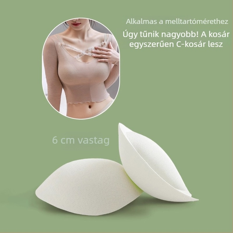 Melltartóbetétek Youzi mengni — pamut, tömörített, funkciók: összegyűjtés, lélegző, növelés