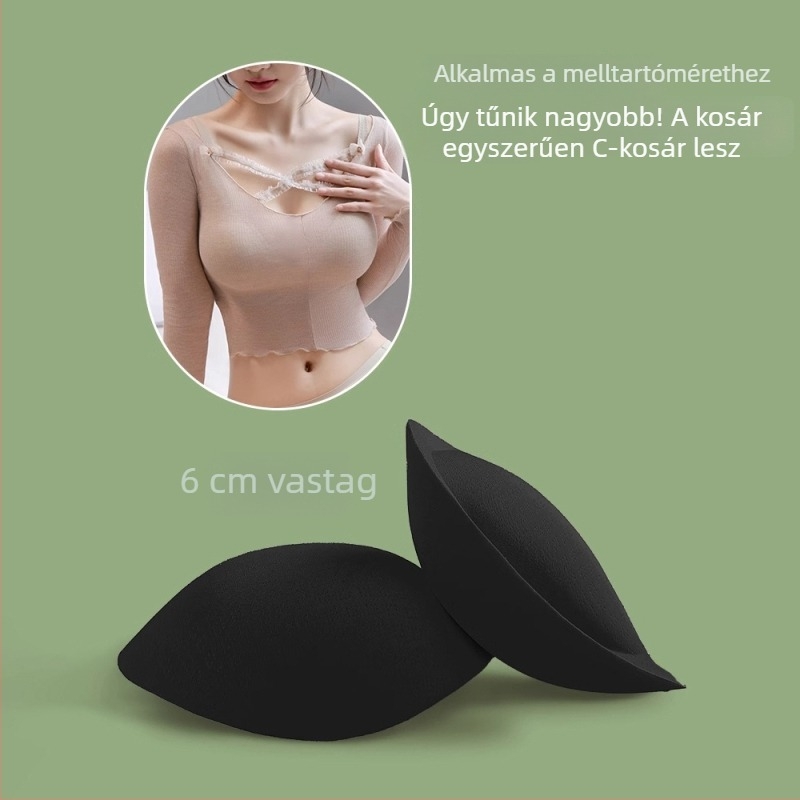 Melltartóbetétek Youzi mengni — pamut, tömörített, funkciók: összegyűjtés, lélegző, növelés