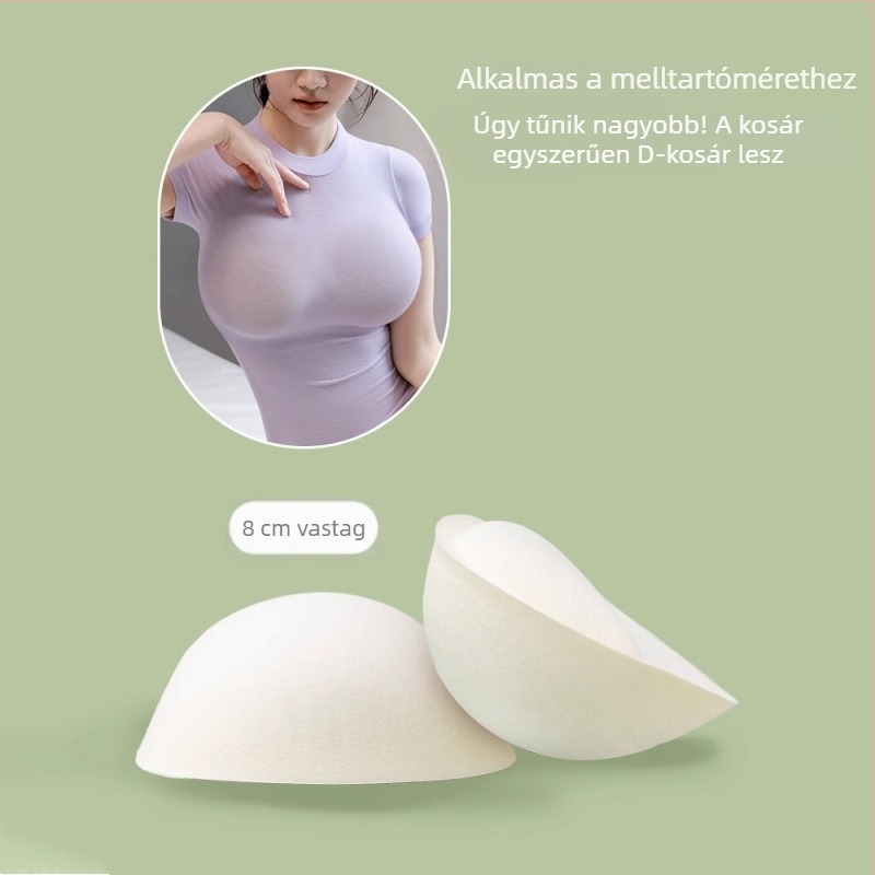 Melltartóbetétek Youzi mengni — pamut, tömörített, funkciók: összegyűjtés, lélegző, növelés