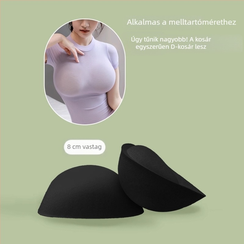 Melltartóbetétek Youzi mengni — pamut, tömörített, funkciók: összegyűjtés, lélegző, növelés