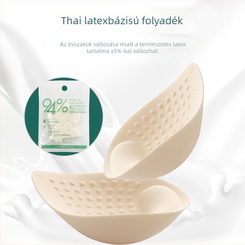 Latex melltartó betétek – csepp alakú, vékony, lélegző, belső párna egyben Card-like Goddess