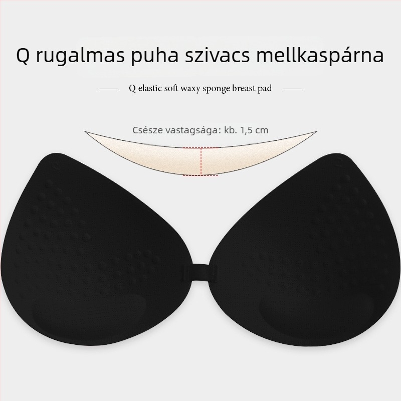 Latex melltartó betétek – csepp alakú, vékony, lélegző, belső párna egyben Card-like Goddess