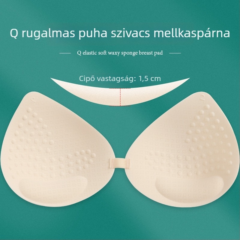 Latex melltartó betétek – csepp alakú, vékony, lélegző, belső párna egyben Card-like Goddess