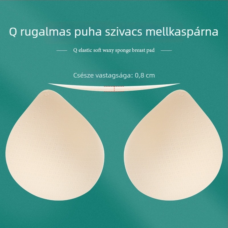 Latex melltartó betétek – csepp alakú, vékony, lélegző, belső párna egyben Card-like Goddess