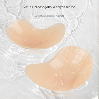 Szilikon mangó formájú melltapasz, egy darabos, láthatatlan, kis és nagy méretű mellekhez