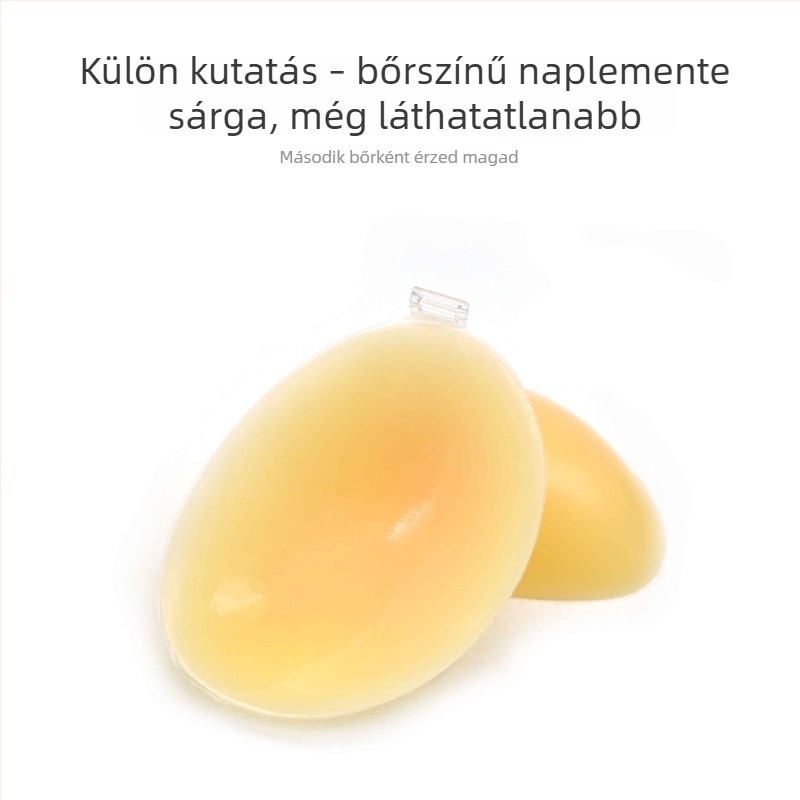 Szilikon melltapasz nőknek — ultra vékony, kör alakú mellbimbó forma, összegyűjti és hangsúlyozza az alakot, láthatatlan és lélegző, MISS&HUA
