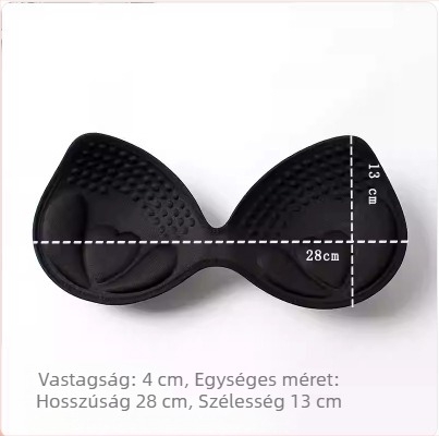 Latex melltartó betétek, ultra vastag, lélegző, cserélhető betétek