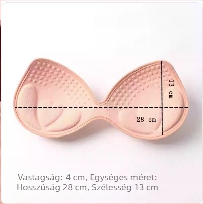 Latex melltartó betétek, ultra vastag, lélegző, cserélhető betétek