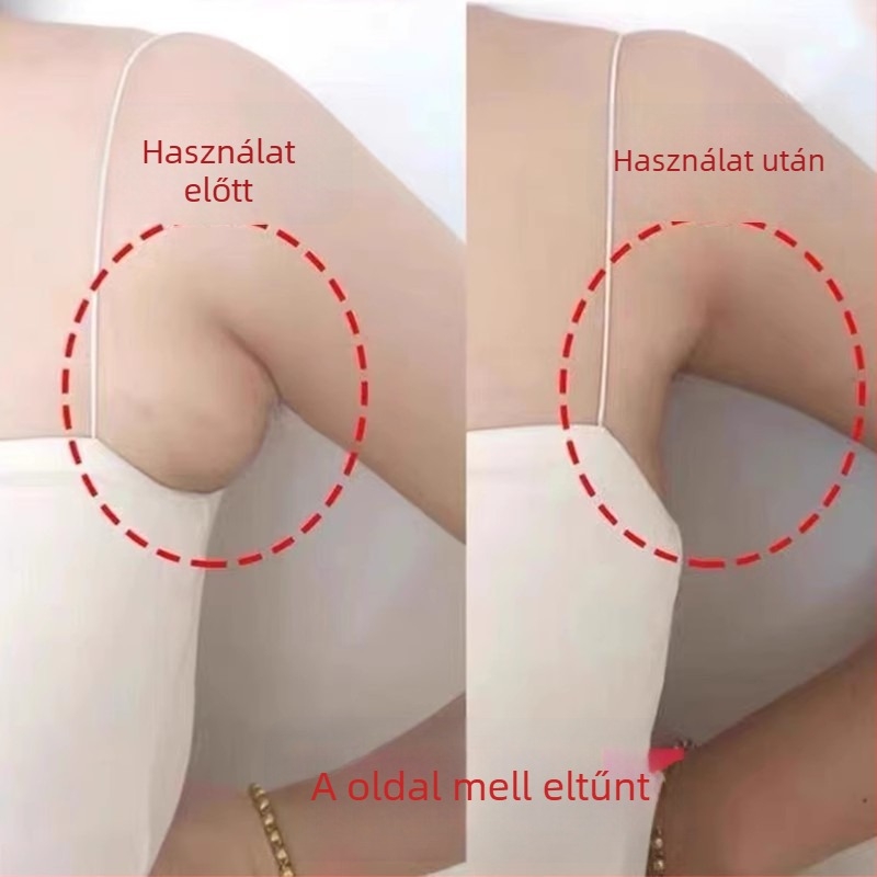 Szilikon mellszívó tapasz – ultra vékony, láthatatlan, lélegző, virág alakú mellbimbó formával, formázó szalag