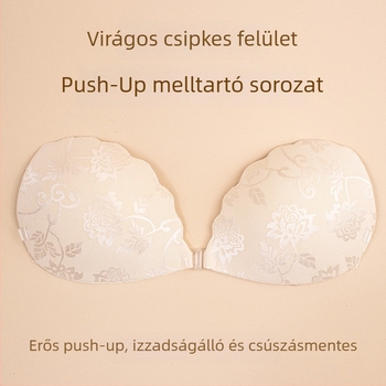 Shell Lace Chest Sticker – légáteresztő, láthatatlan, nyom nélkül összegyűjtő hatás, vékony csipke