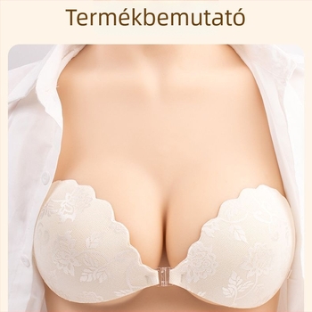 Shell Lace Chest Sticker – légáteresztő, láthatatlan, nyom nélkül összegyűjtő hatás, vékony csipke