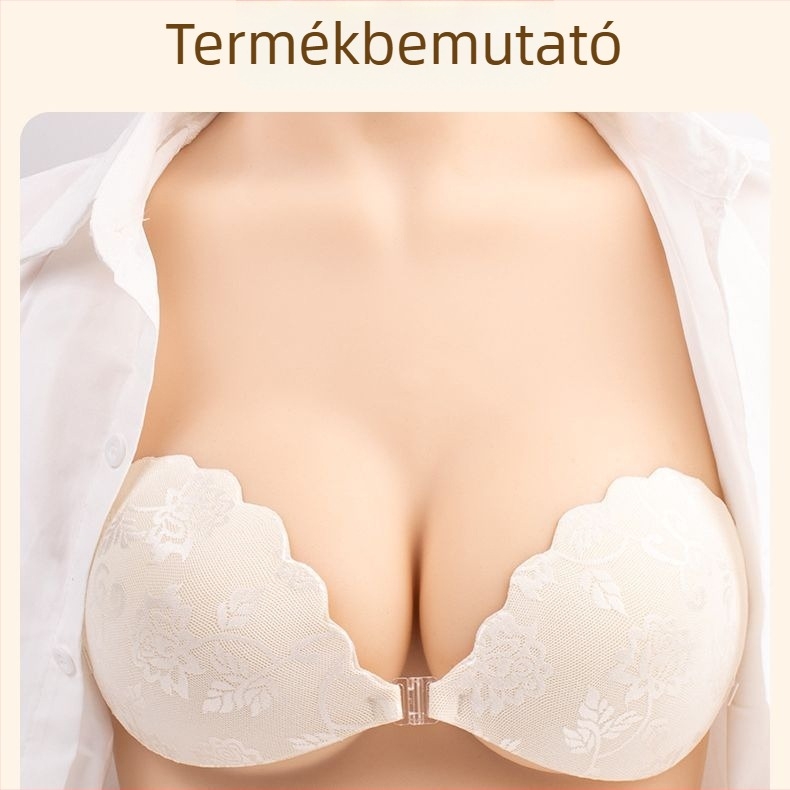 Shell Lace Chest Sticker – légáteresztő, láthatatlan, nyom nélkül összegyűjtő hatás, vékony csipke